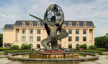 上海外國語大學全景圖